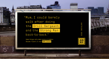 Gymbox ‘100 Classes’ Quirky OOH Poster Campaign Celebrates Brand’s Unique Offering