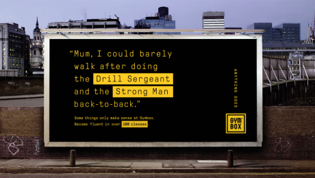 Gymbox ‘100 Classes’ Quirky OOH Poster Campaign Celebrates Brand’s Unique Offering
