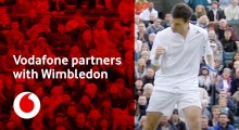 Vodafone #FeelTheConnection Online Spot Serves Up New Elite & Amateur Wimbledon/AELTC/LTA Partnership