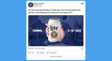 Miller Lite Promotes Its ‘Big Game Metaverse Bar & Ad’ Ahead Of Super Bowl 2022