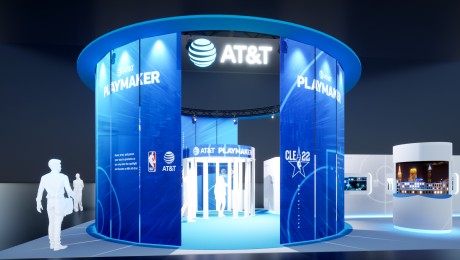 AT&T Activation Brings Fans A Taste Of The Future For 2022 NBA All-Star Weekend