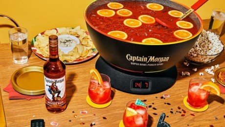 Captain Morgan Big Game Stunt Based On Smart ‘Super Bowl Punch Bowl’ Contest & Cocktail Recipe
