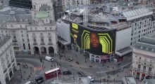 Gillette Brings Latest Razor To Life Via Giant 3D London Billboard Featuring Raheem Sterling