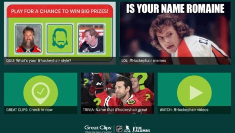 NHL Partner Great Clips Lets Fans Find Out What Type of ‘Hockey Hair’ They Have