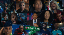 League Expands 75th Anniversary ‘NBA Lane’ Platform With Star-Studded Playoffs Ad