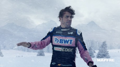 BWT Alpine F1 Team Sponsor MAPFRE Makes Fernando Alonso Suffer In Spanish ‘Moment Of Truth’ Campaign
