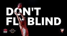 Transport for NSW & Sydney Swans Team Up For ‘Don’t Fly Blind’ Anti Mobile Phone Driver Distraction Campaign