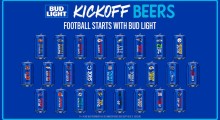 Bud Light #KickoffBeers Aids Fans Cover Beer Cost & Celebrate NFL Season Via Ads, Packaging & NFTs