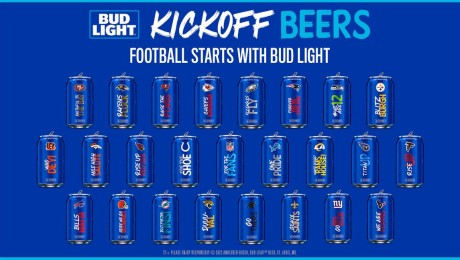 Bud Light #KickoffBeers Aids Fans Cover Beer Cost & Celebrate NFL Season Via Ads, Packaging & NFTs