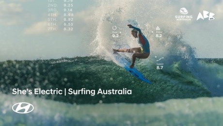 Hyundai Australia’s ‘She’s Electric’ Applies Performance Data To Unearth NextGen Of Female Surfing Talent