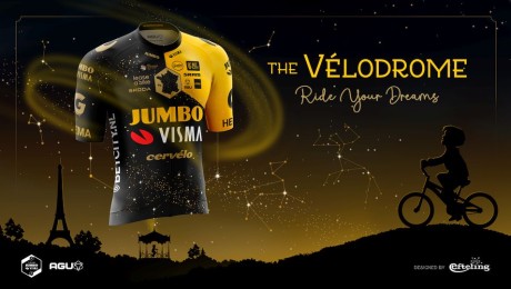 Team Jumbo-Visma, AGU & Efteling Reveal Dreamy ‘The Vélodrome’ Shirt For 2023 Tour De France