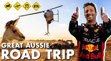 (Reserve) Racing Driver Daniel Ricciardo’s Insane ‘F1 v Outback: Great Aussie Road Trip’ Red Bull Film