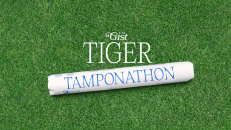 The GIST Donates Tampons For Every Stroke Tiger Woods Takes At The Masters in ‘Tiger Tamponathon’