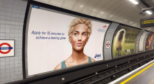 ASICS UK OOH ‘Beautiful Minds’ Campaign Hijacks Beauty Codes & Clichés