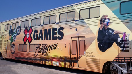 X Games, Amtrak & SoCal Tourist Boards Partner For Train Wrap & Ticket Offers