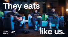 Uber NZ ‘They Eats/Rides Like Us’ Campaign Proves All Blacks/Black Ferns Are Like The Rest Of Us