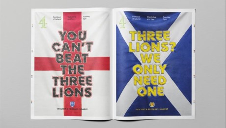 Channel 4’s ‘It’s Just A Friendly, Honest’ Rivalry Promo For England v Scotland Match