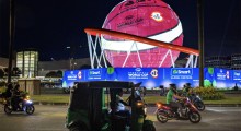 FIBA Sponsor SMART Marks 2023 Basketball World Cup In The Philippines Via Huge DOOH ‘Ball Of Asia’