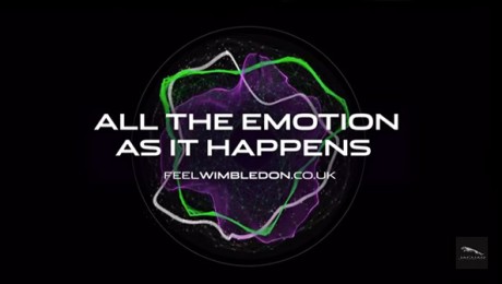 #FeelWimbledon Jaguar’s Biometrics/Sociometrics Showcase Live Fan Mood