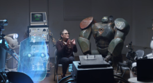 Sci-Fi Stars Fisher & Scott + Live Bot Oscar Tweets Reintroduce IBM AI