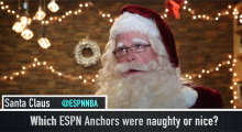 ESPN Continues Comic ‘Commissioner Claus’ NBA Christmas Day Campaign Via 12 New Spots