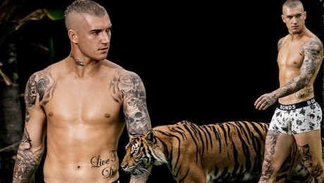 AFL Star Dustin Martin Teams Up With Tiger Pi For New Bonds A/W19 Underwear Campaign