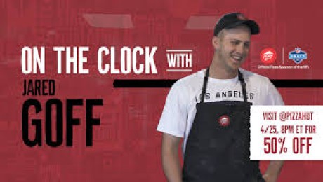 NFL Partner Pizza Hut Puts ‘Fans On The Clock’ With Time-Limited Offer During The 2019 Draft