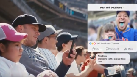 Father’s Day Facebook/MLB ‘Game Day’ Campaign Sees Dads And Daughters Take In First Baseball Game