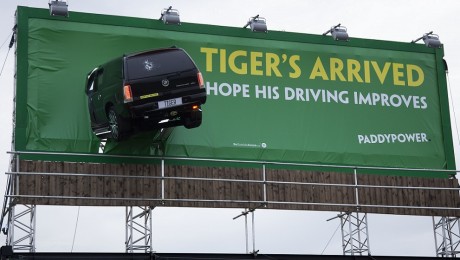 Paddy Power Drums Up The Open Bets Via ‘Tiger’s Hit The Road To Royal Portrush’ Video & OOH Campaign