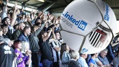 Linkedin Activates Grimsby FC Tie-Up Via Social Spots, Stadium Lounge, Pop-Up Pub & Matchday Job Ads