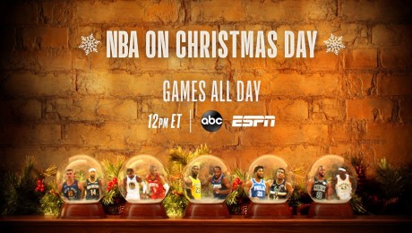NBA’s Annual Festive Spot ‘Ballin’ In A Christmas Wonderland’ Promotes Christmas Day Games