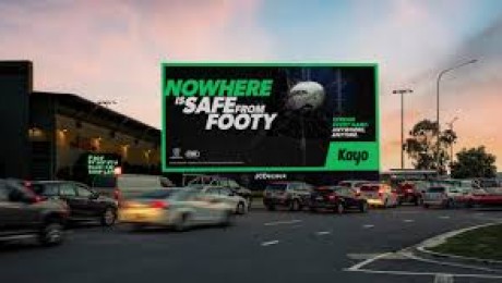 Kayo Sports Says ‘Nowhere Is Safe From Footy’ This Season In New AFL (& NRL) Campaign