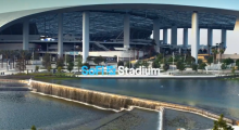 Rob Lowe, Danny Trejo, Precious Ares , Rams Mascot & ‘#1 Fan’ Front New Sofi Stadium Membership Drive
