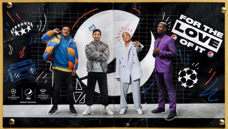 Messi, Sancho & Pogba Front Integrated Pepsi Max ‘Fizz To Life’ UEFA CL Activation