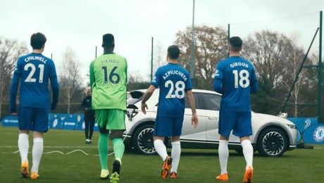 Hyundai’ Electric Football Training’ Sees Atlético & Chelsea Tie-Ups Socially Promote IONIQ 5