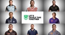 NRL & Australian Govt Team Up For ‘Let’s Tackle This Together’ Vaccination Campaign