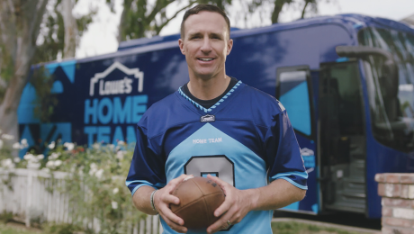 NFL Sponsor Lowe’s & Drew Brees Recruit USA To Its ‘Home Team’ To Make Homes Better for All