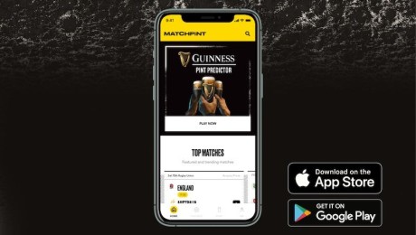 Guinness Activates Six Nations Rugby Title Partnership Via Digital ‘Match Pint’ Programme