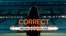 ‘Correct The Internet’ Global Campaign Aims To Make Sportswomen More Visible