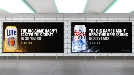 Molson Coors Pits Coors Light v Miller Lite Against One Another In Pre Super Bowl Campaign Teaser