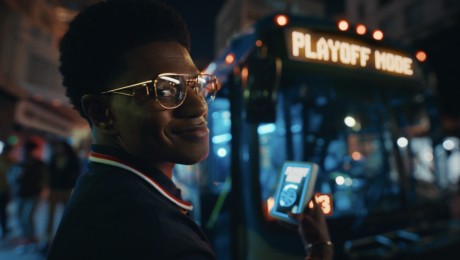 NBA Spokes-Character ‘Non-Stop’ Gets On A Hoops Bus To Get Into ‘Playoff Mode’