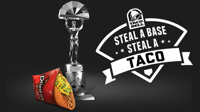 Taco Bell’s MLB World Series ‘Steal A Base, Steal A Taco’ US Nationwide Giveaway Promotion