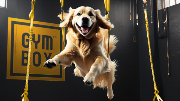 Gymbox Launches ‘Gymbark’ Dog Fitness Class (For April Fool’s Day)
